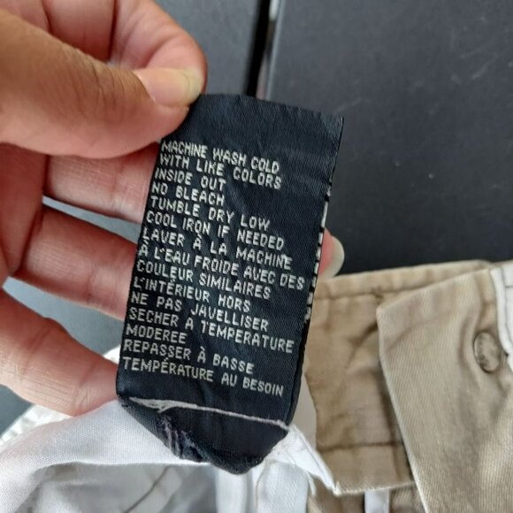 Obey Propaganda Mid-Rise Straight Khaki Pants Slim Skinny Stretch 32 Mens Tan - Picture 5 of 16